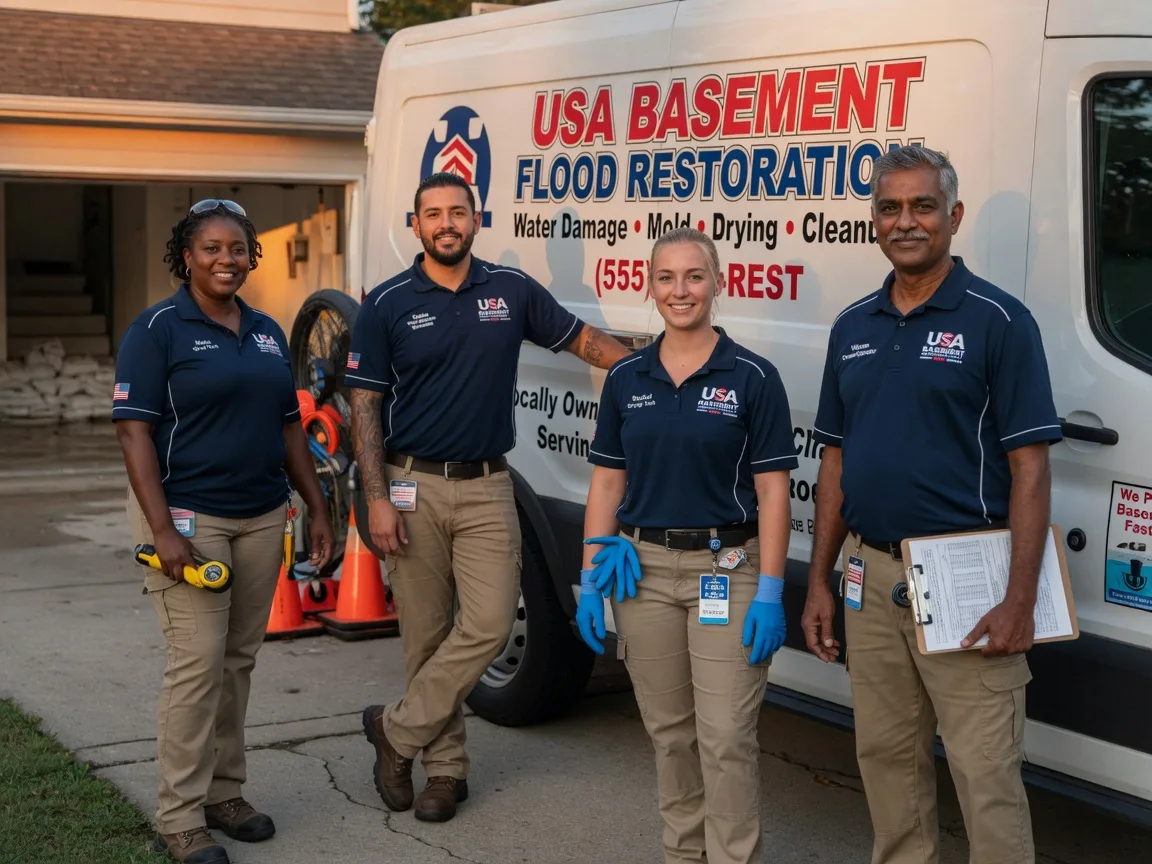 Basement Flood Cleanup company in Colfax, LA