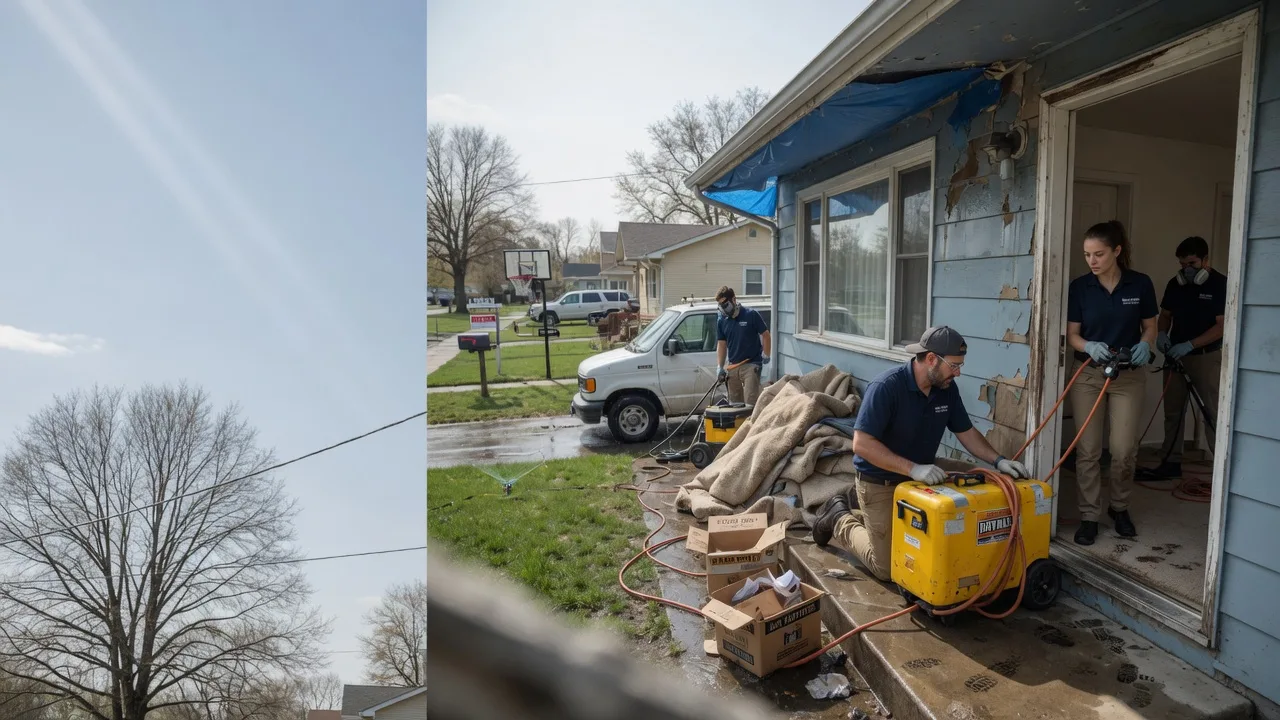 Basement Flood Cleanup in Colfax, LA near me